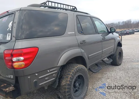 2002 Toyota Sequoia Limited V8 from USA, damaged, VIN 5TDZT38A02S060244